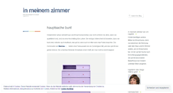 Desktop Screenshot of inmeinemzimmer.at